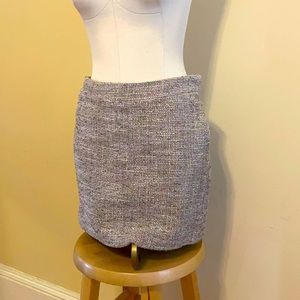 Tweed JCrew Postage Stamp skirt